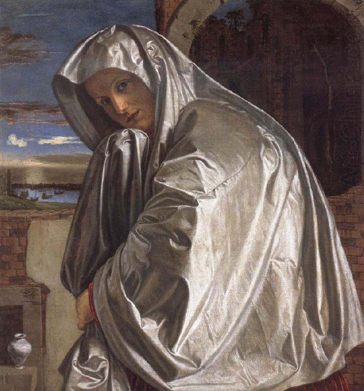 SAVOLDO, Giovanni Girolamo Saint Mary Magdalene Approaching the Sepulchre china oil painting image
